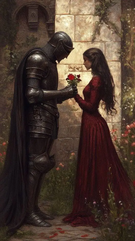 ai character: тьма &свет background