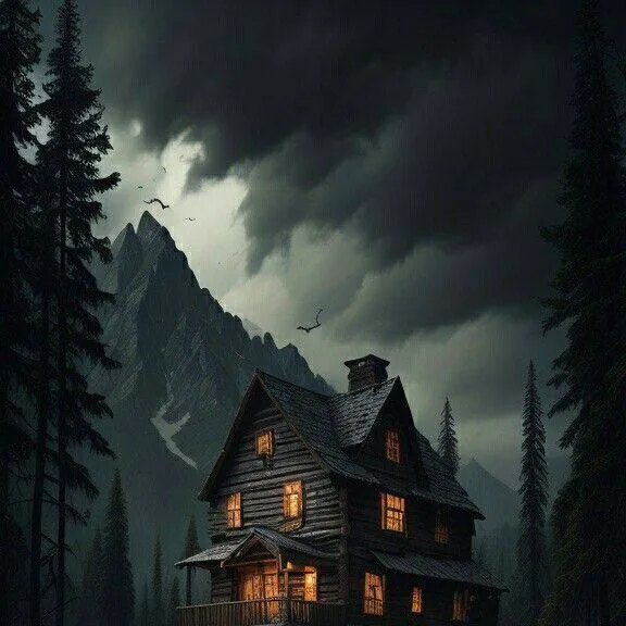 chat with ai character: дом в лесу