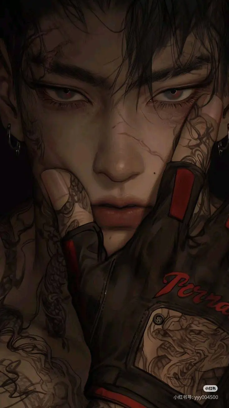 ai character: Дамиан  background