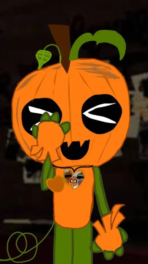 ai character: Gourdy background