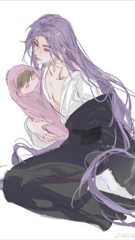 ai character: ♡💜𝓡𝔂𝓾★彡 background