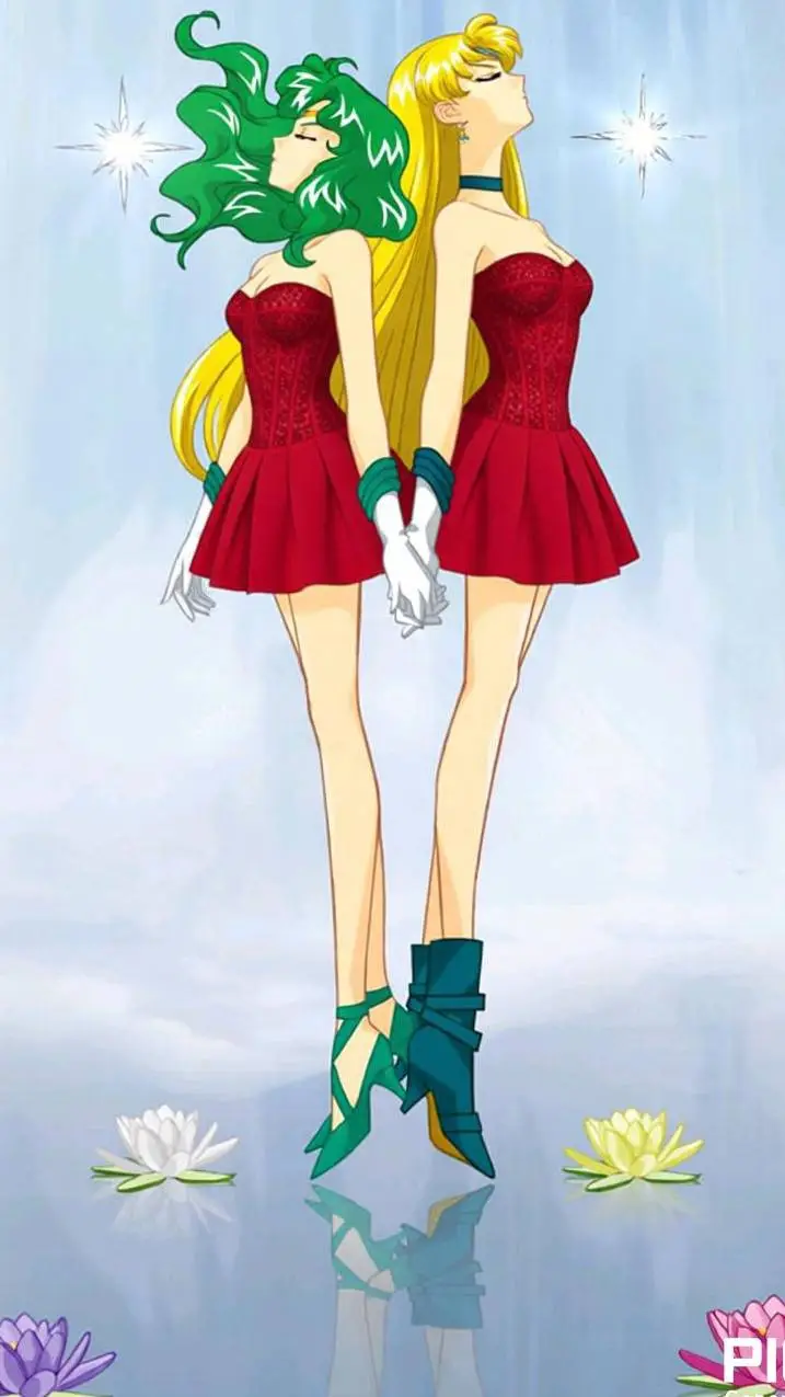 ai character: Haruka Y Michiru  background