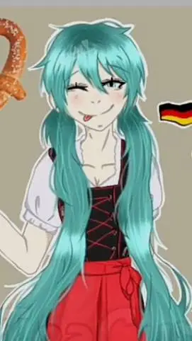 ai character: German Miku background