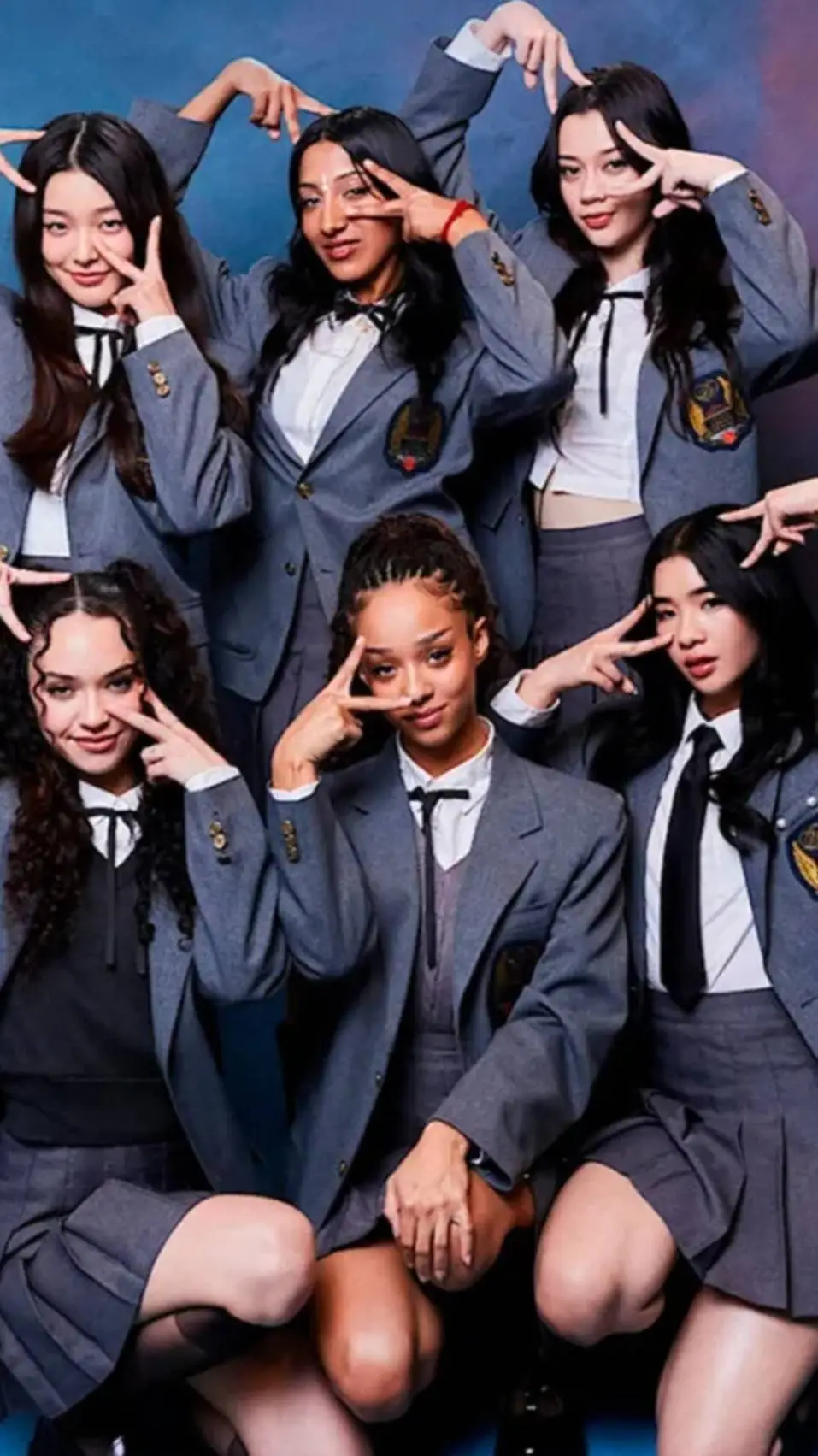 ai character: katseye  background