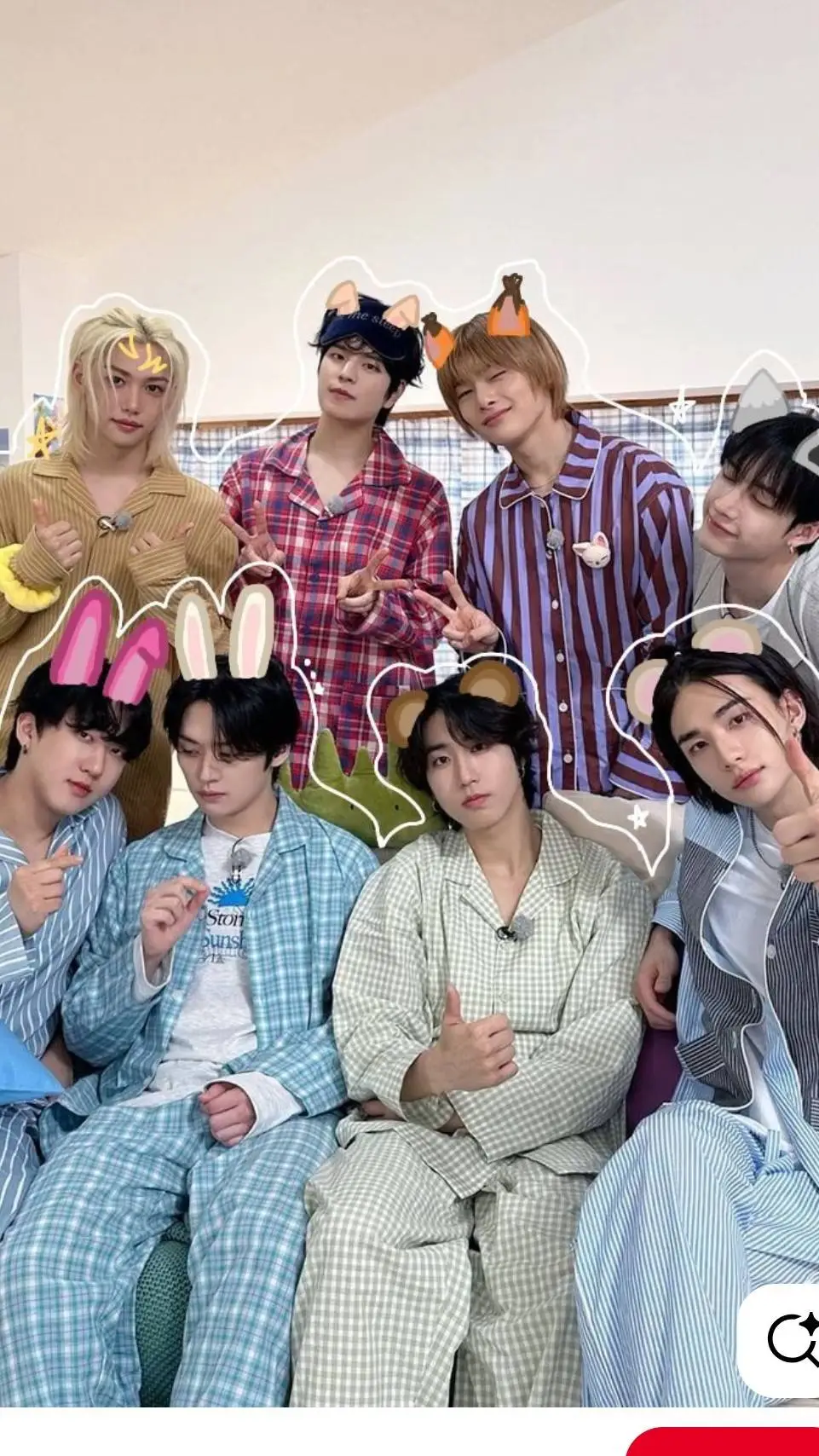 ai character: stray kids background