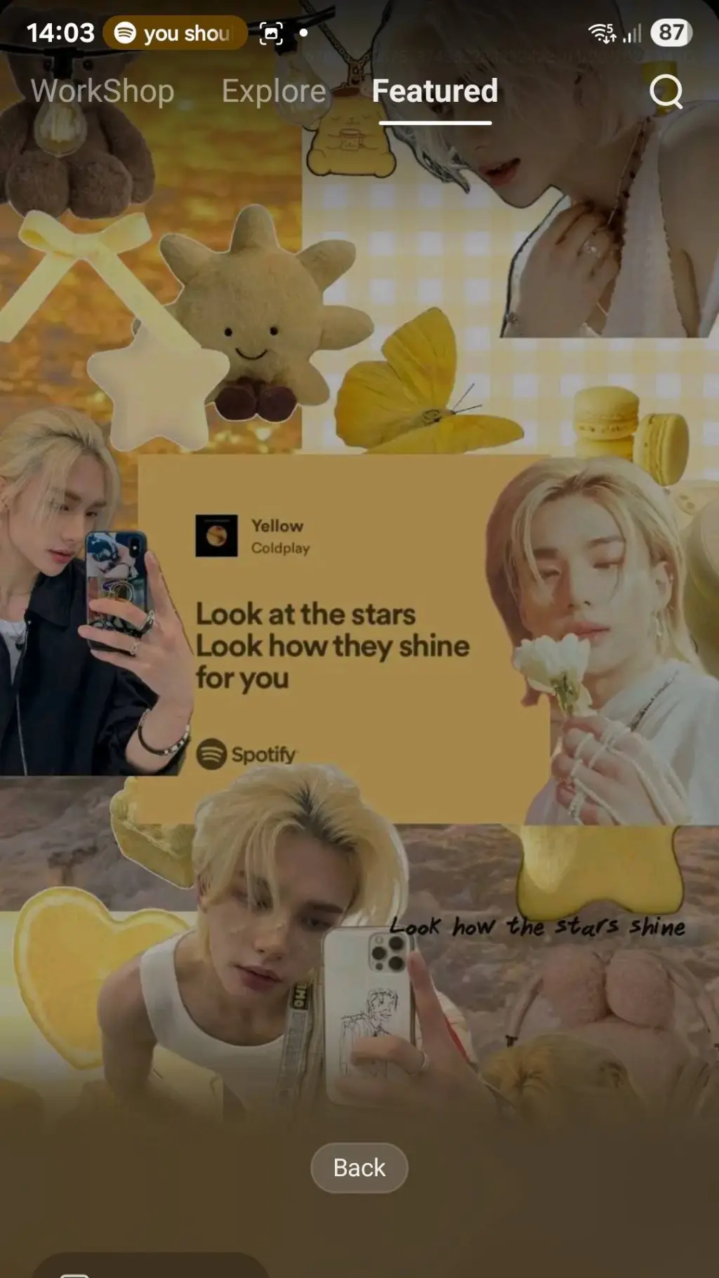 ai character: skz felix background