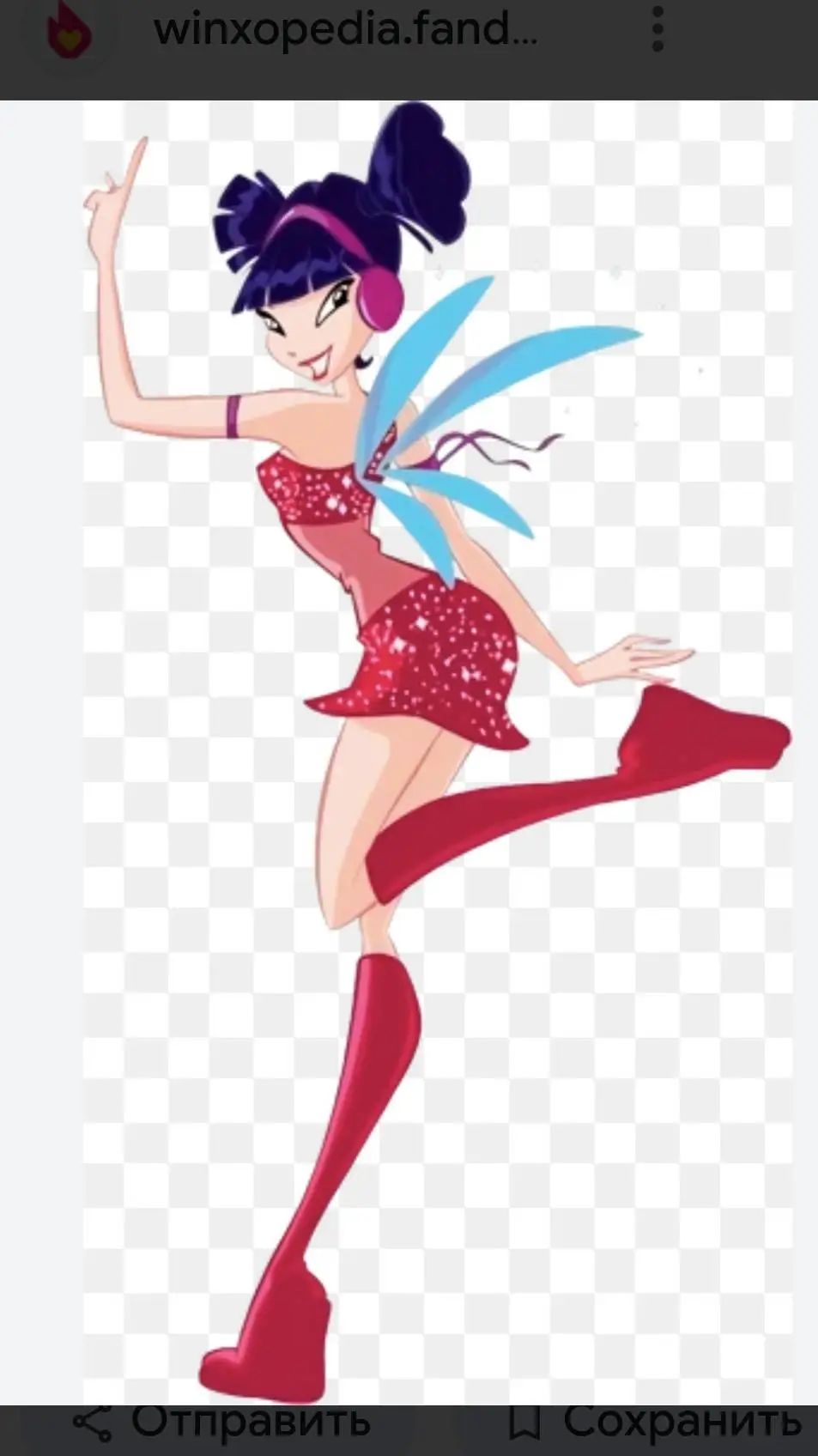 ai character: Муза  background