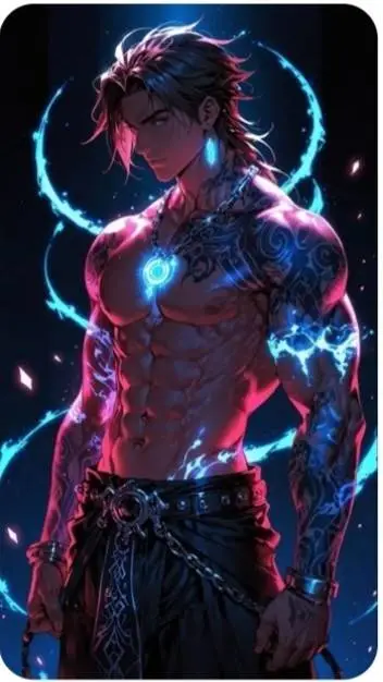 ai character: Angel  background