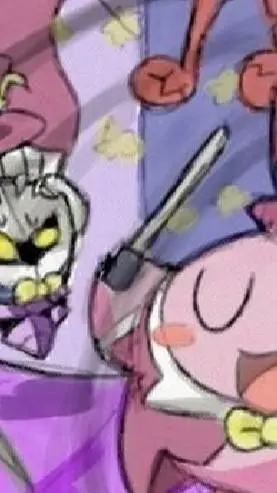 ai character: Kirby voise!  background