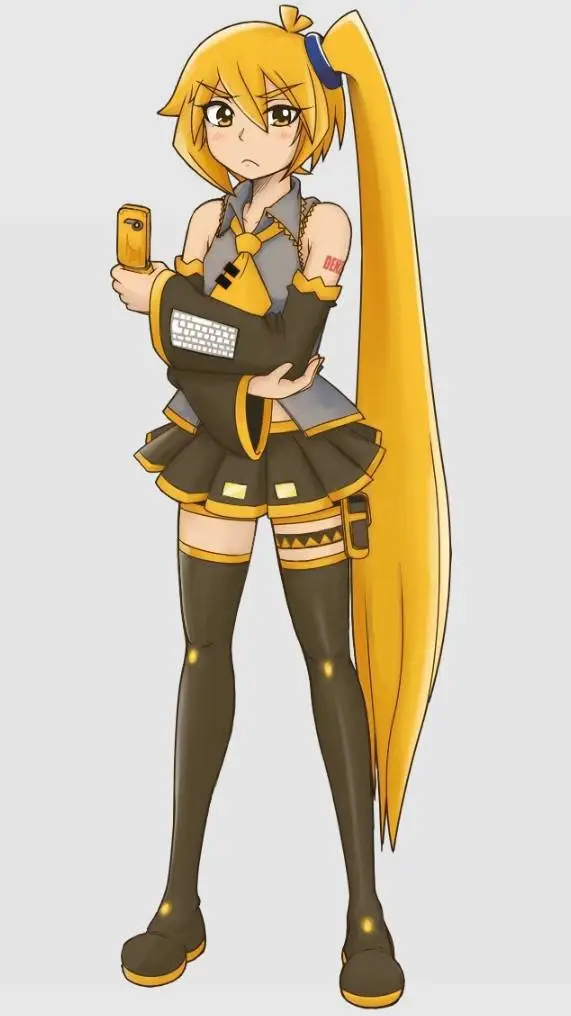 ai character: Akita Neru background