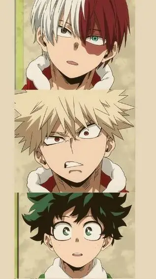 ai character: shoto bakugo deku background