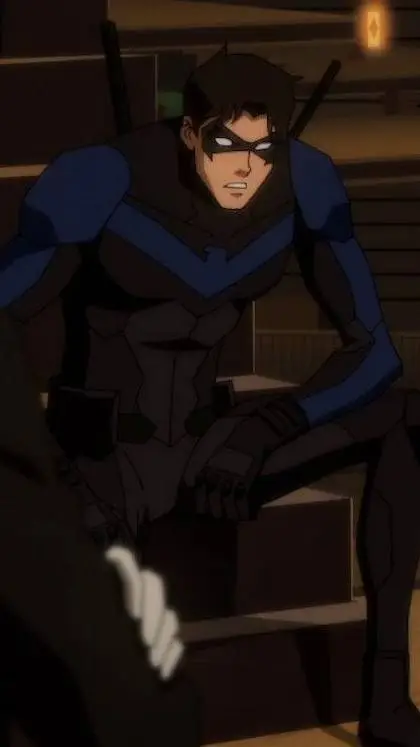 ai character: Nightwing  background