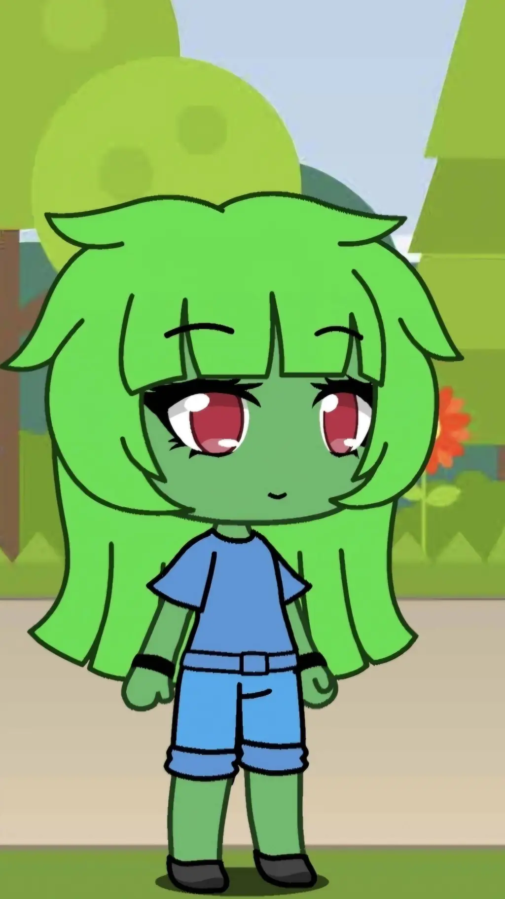 ai character: zombina background