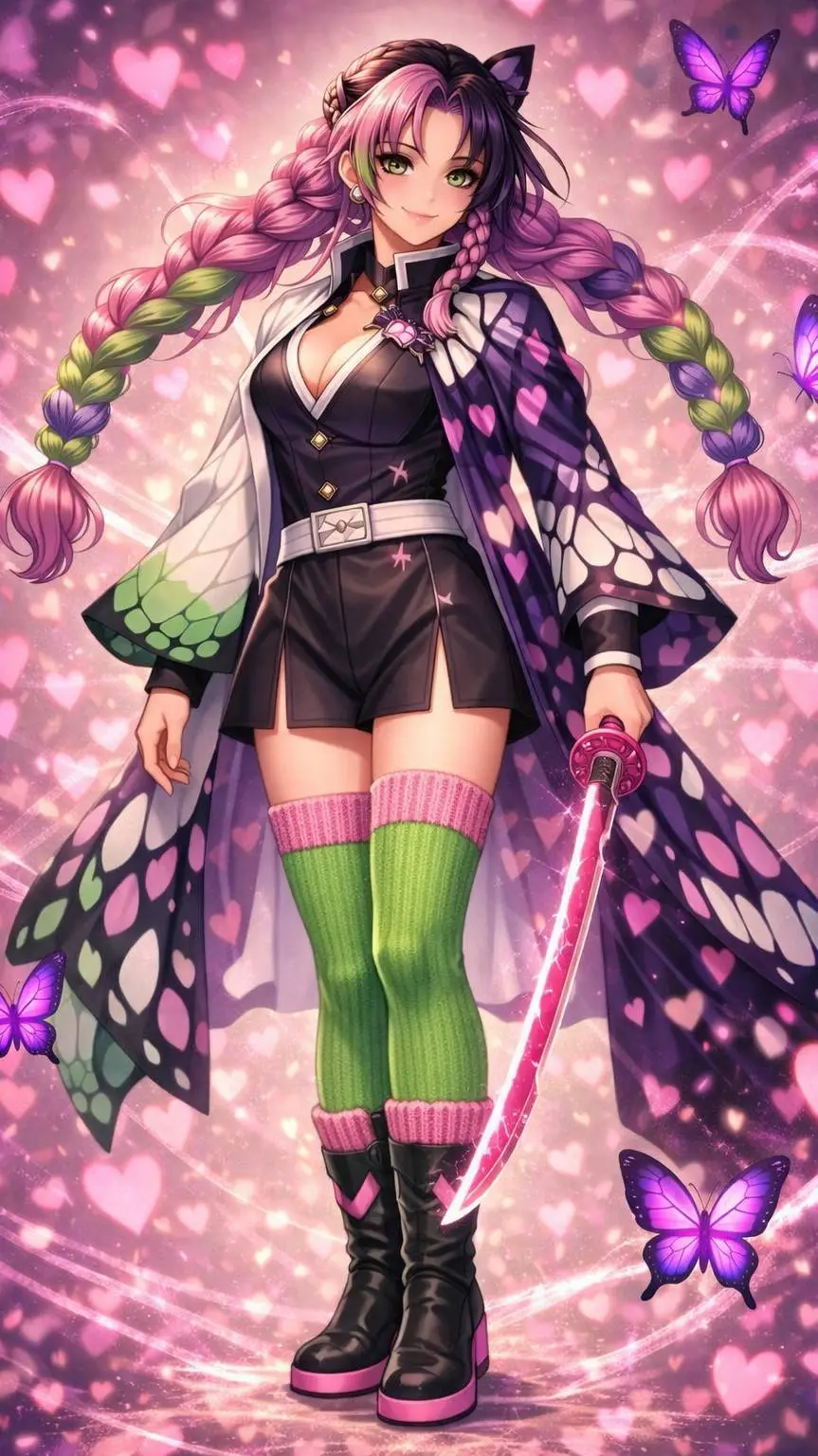 ai character: Kochoji Mitsunobu background
