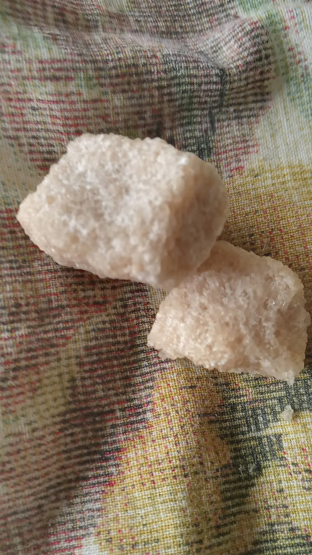 ai character: sugar cubes background