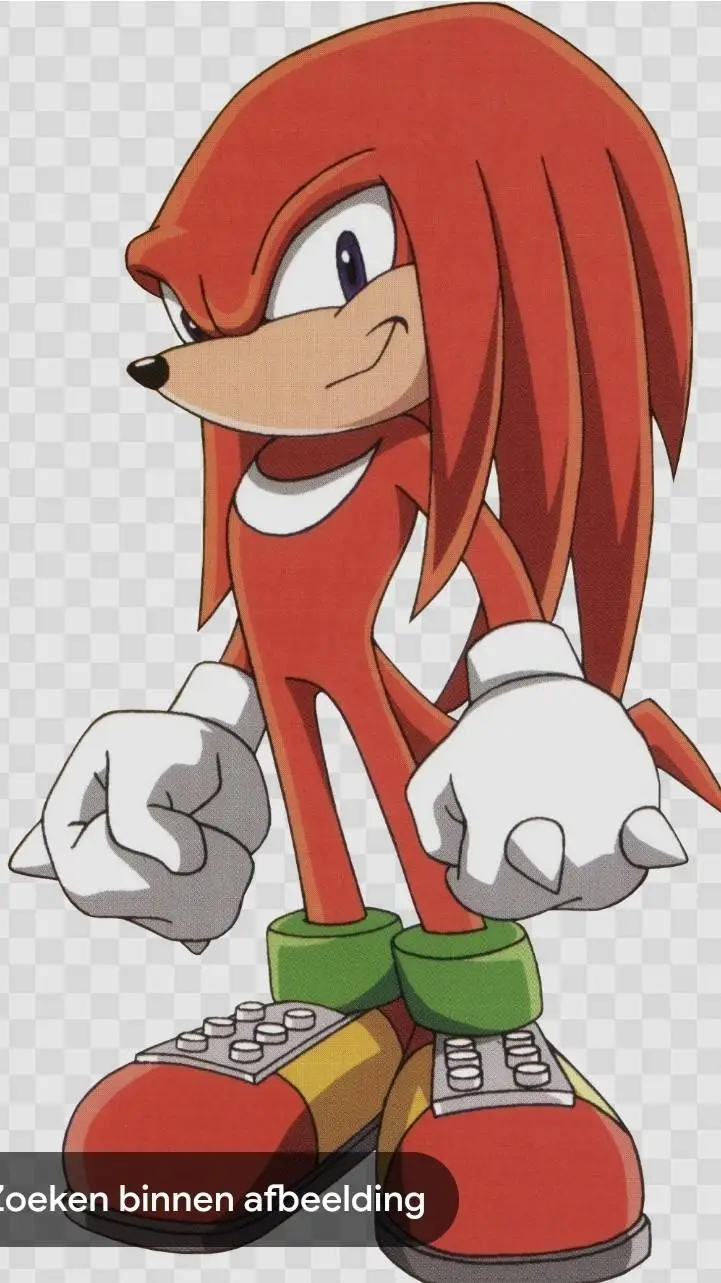 ai character: knuckles background