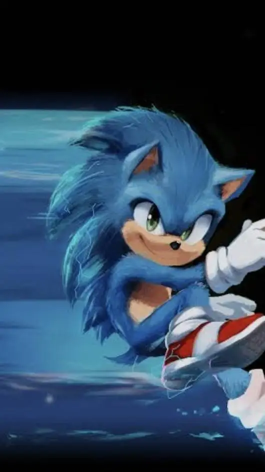 ai character: movie sonic  background