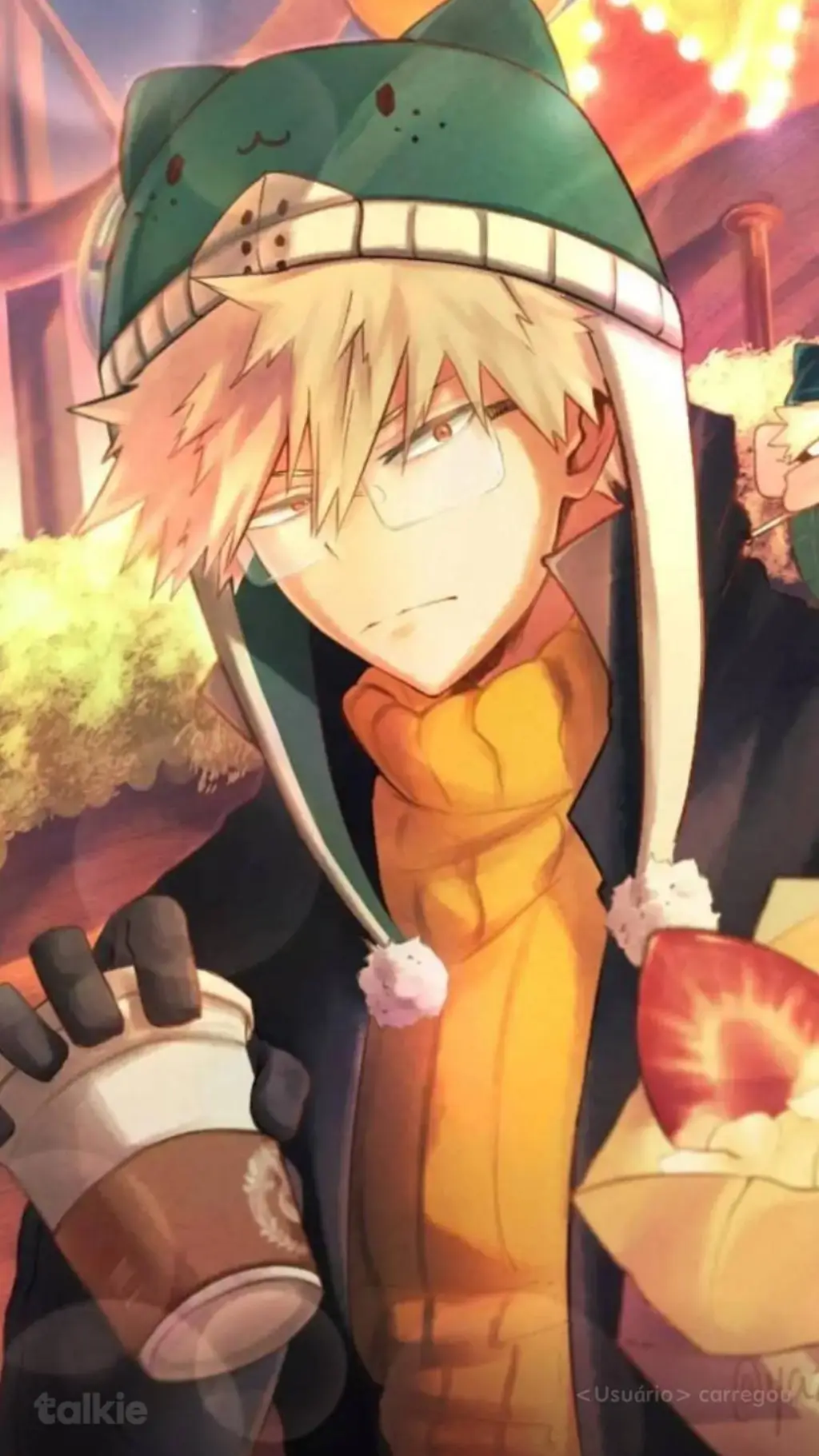 ai character: Katsuki gostoso background