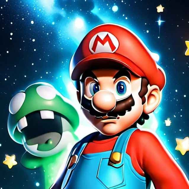 chat with ai character: Mario