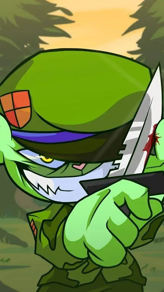 ai character: fliqpy(vampiro) background