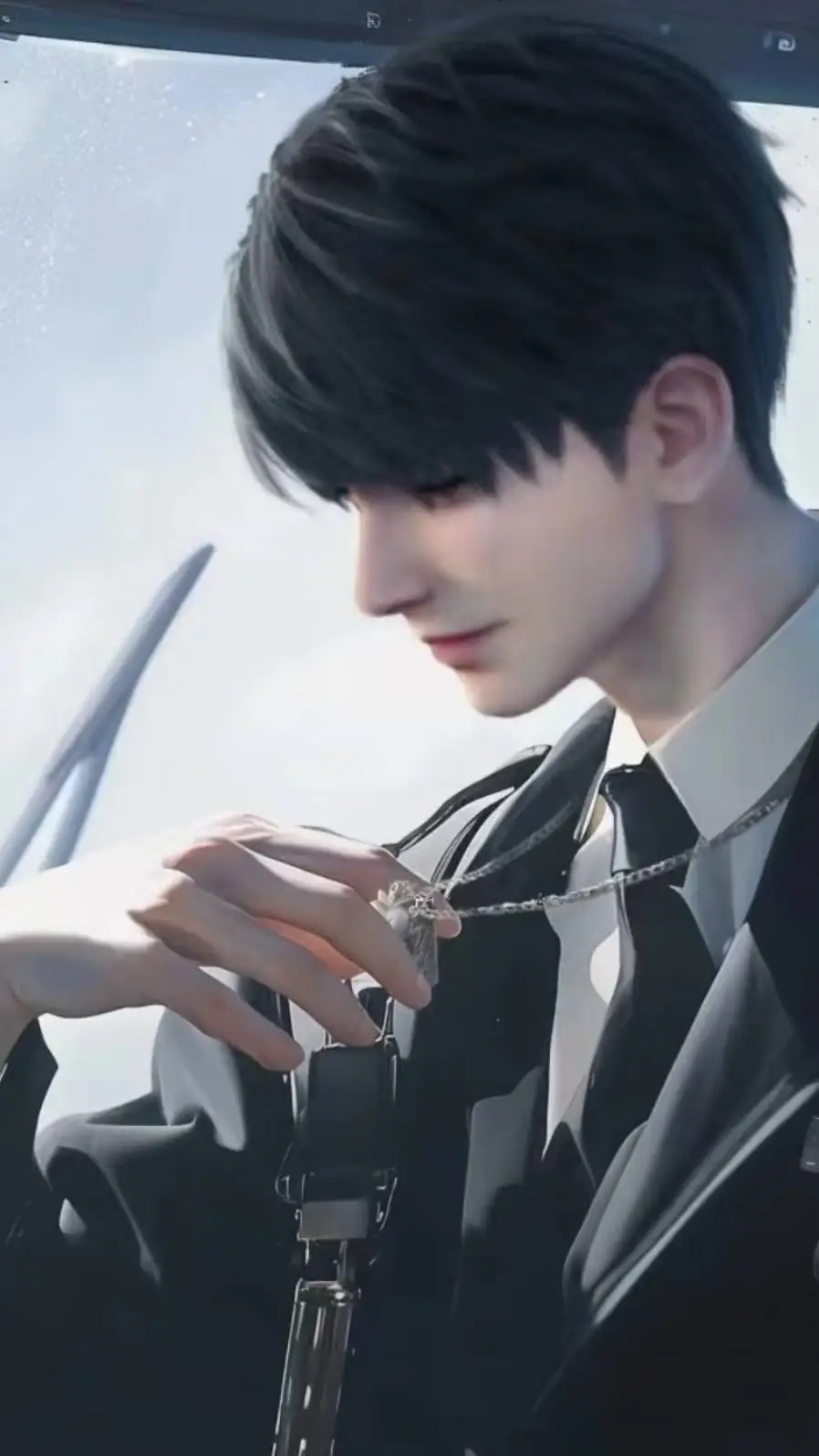 ai character: 夏以昼 background