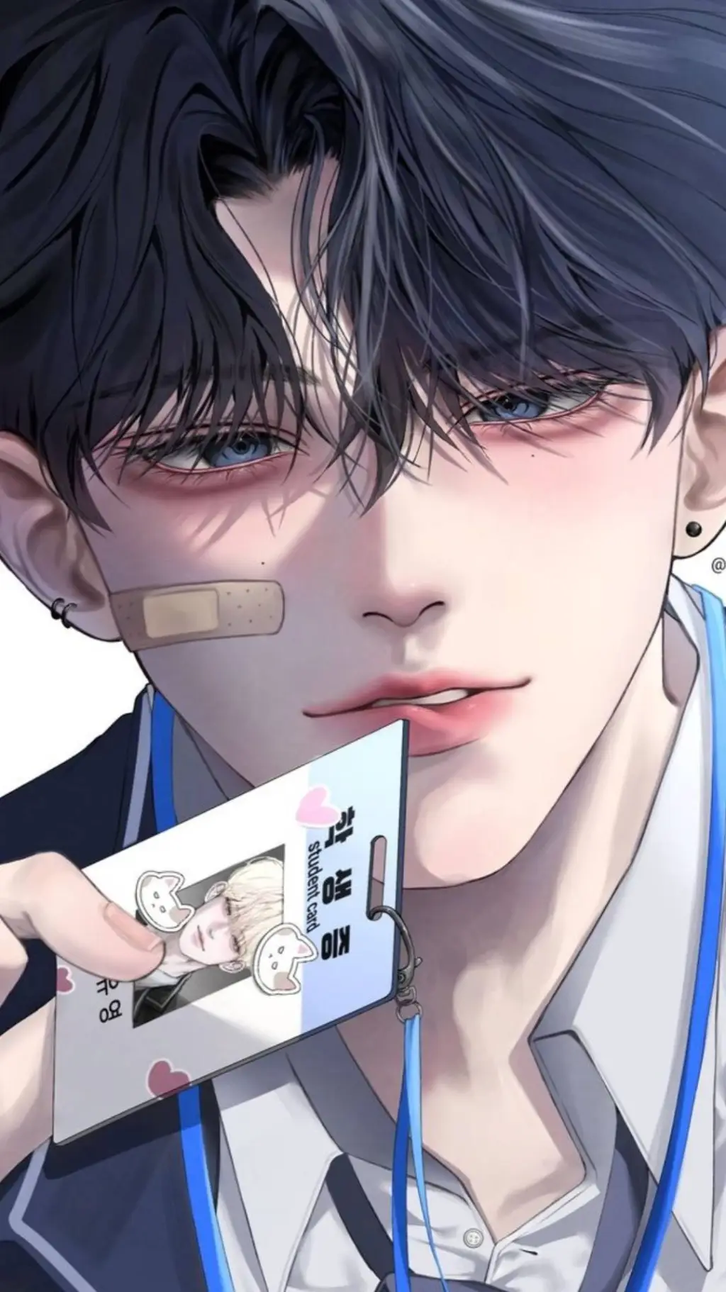 ai character: 金周元 background