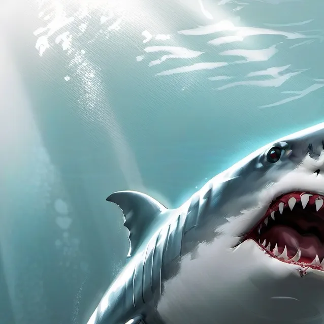 chat with ai character: shark