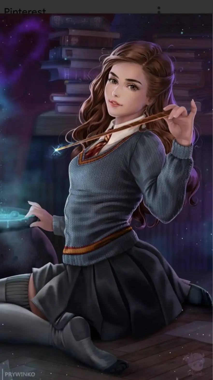 ai character: Hermoine Granger background