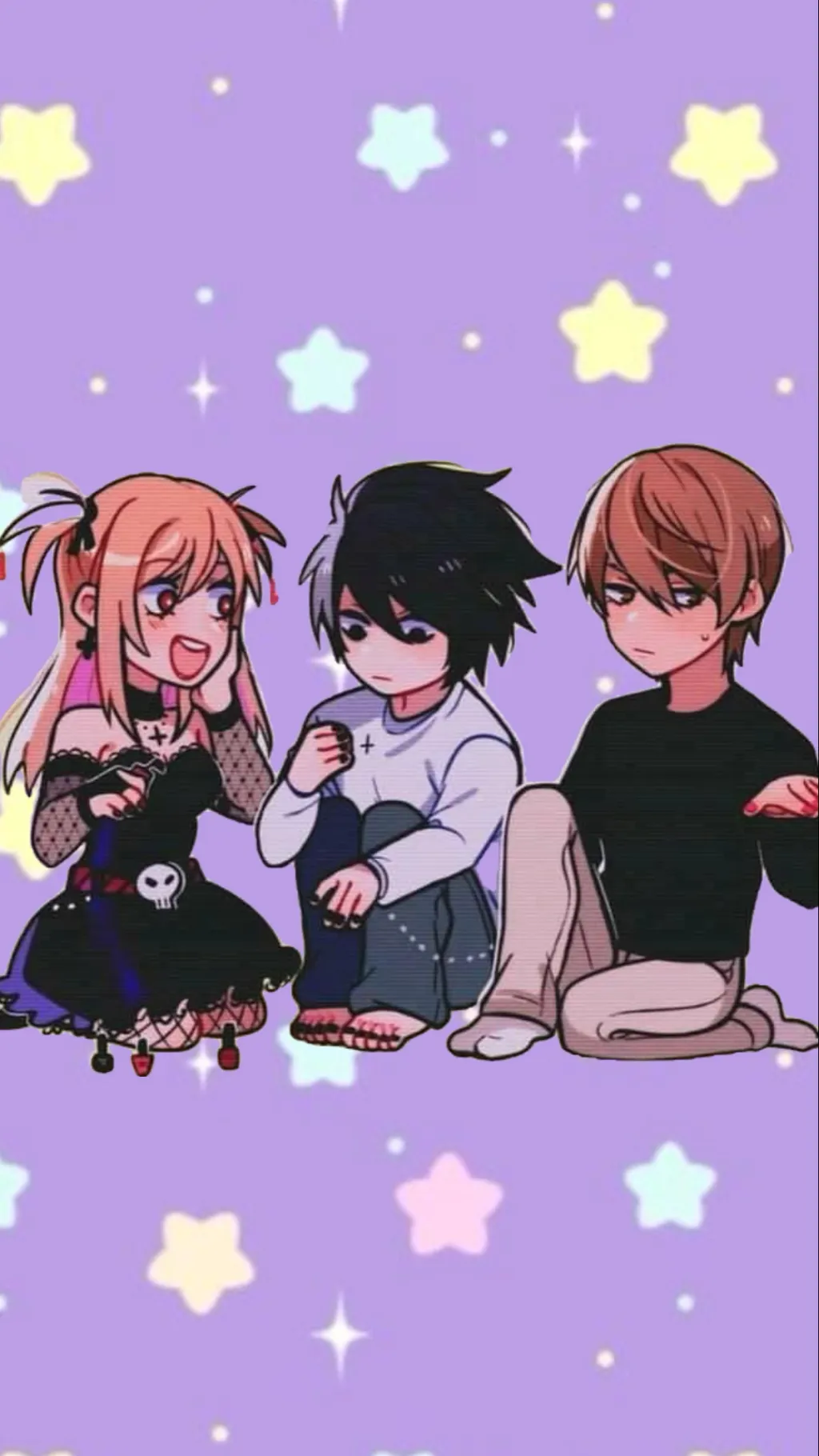 ai character: Death note  background