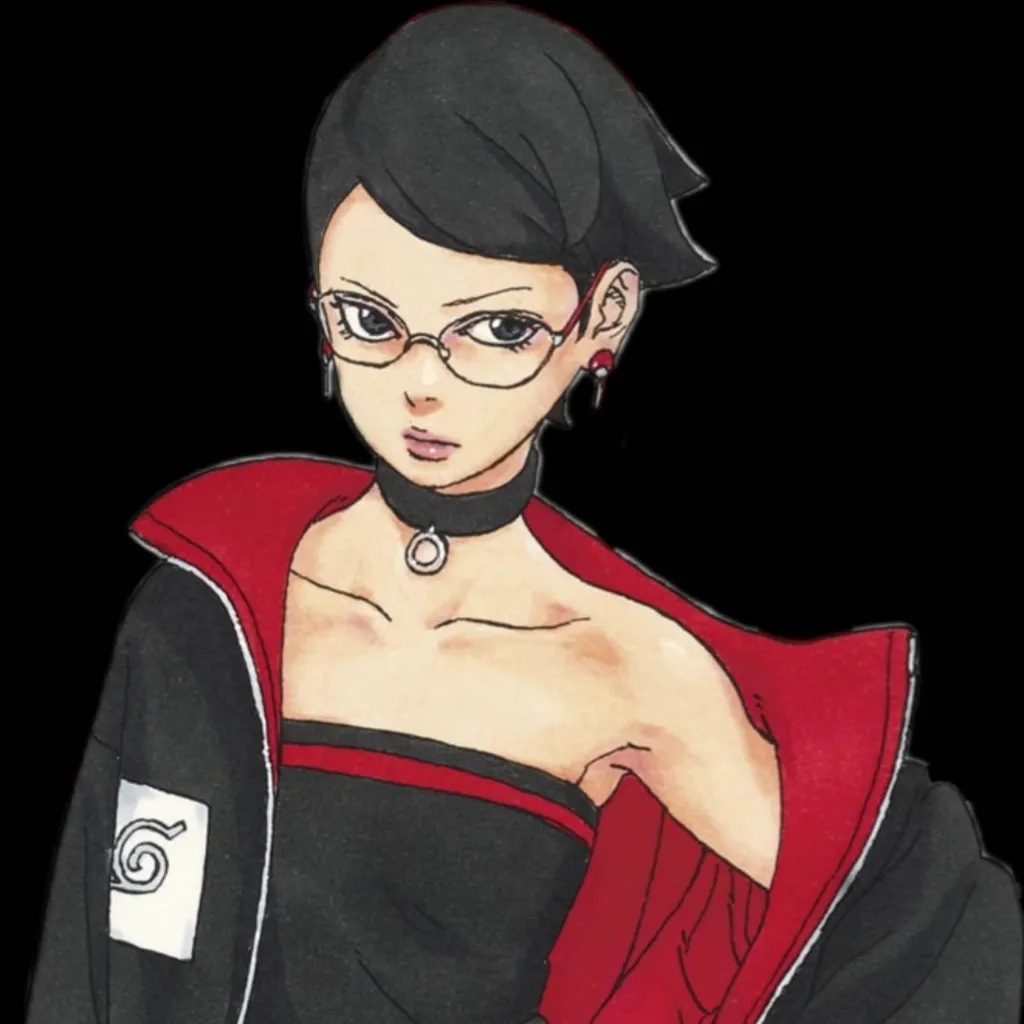 chat with ai character: Sarada Uchiha 