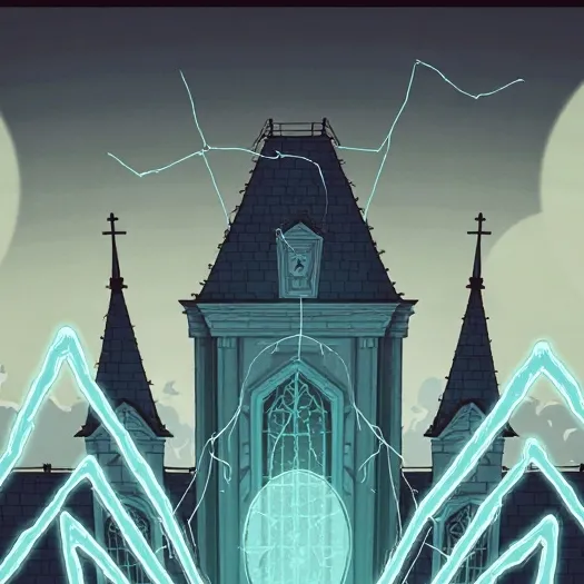 chat with ai character: dont look behind u