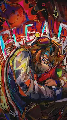 ai character: 007n7 and c00lkidd background