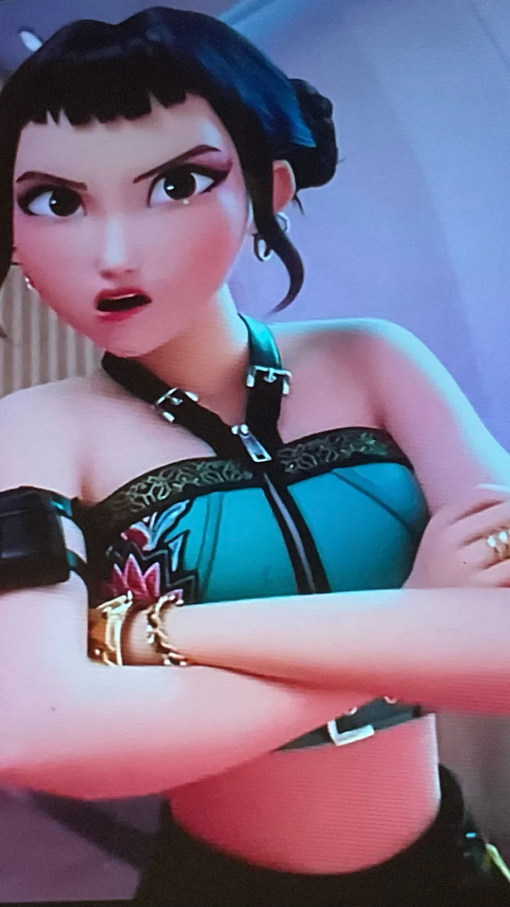 ai character: Zoey background