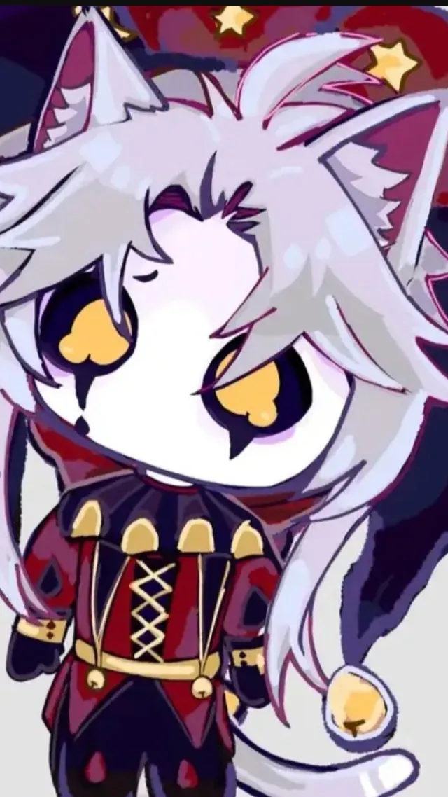 ai character: Pierrot the cat background