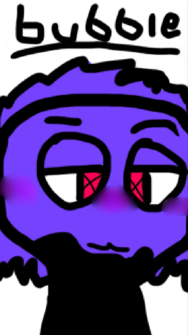 ai character: Bubble(challenge) background