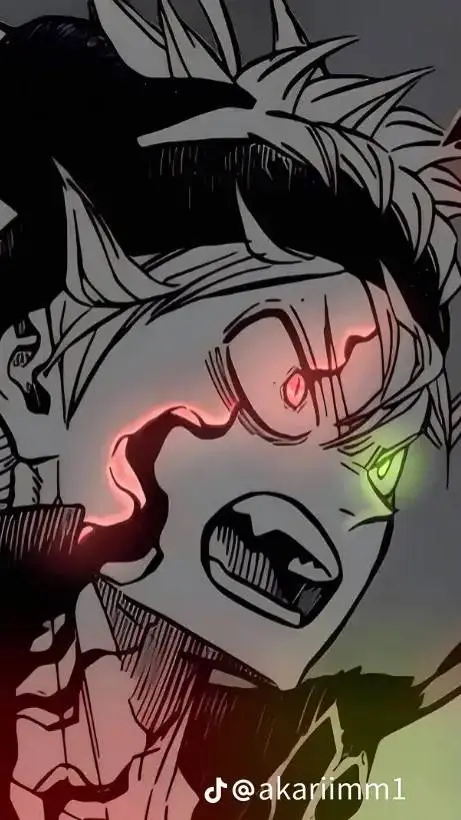 ai character: BLACK CLOVER ASTA background