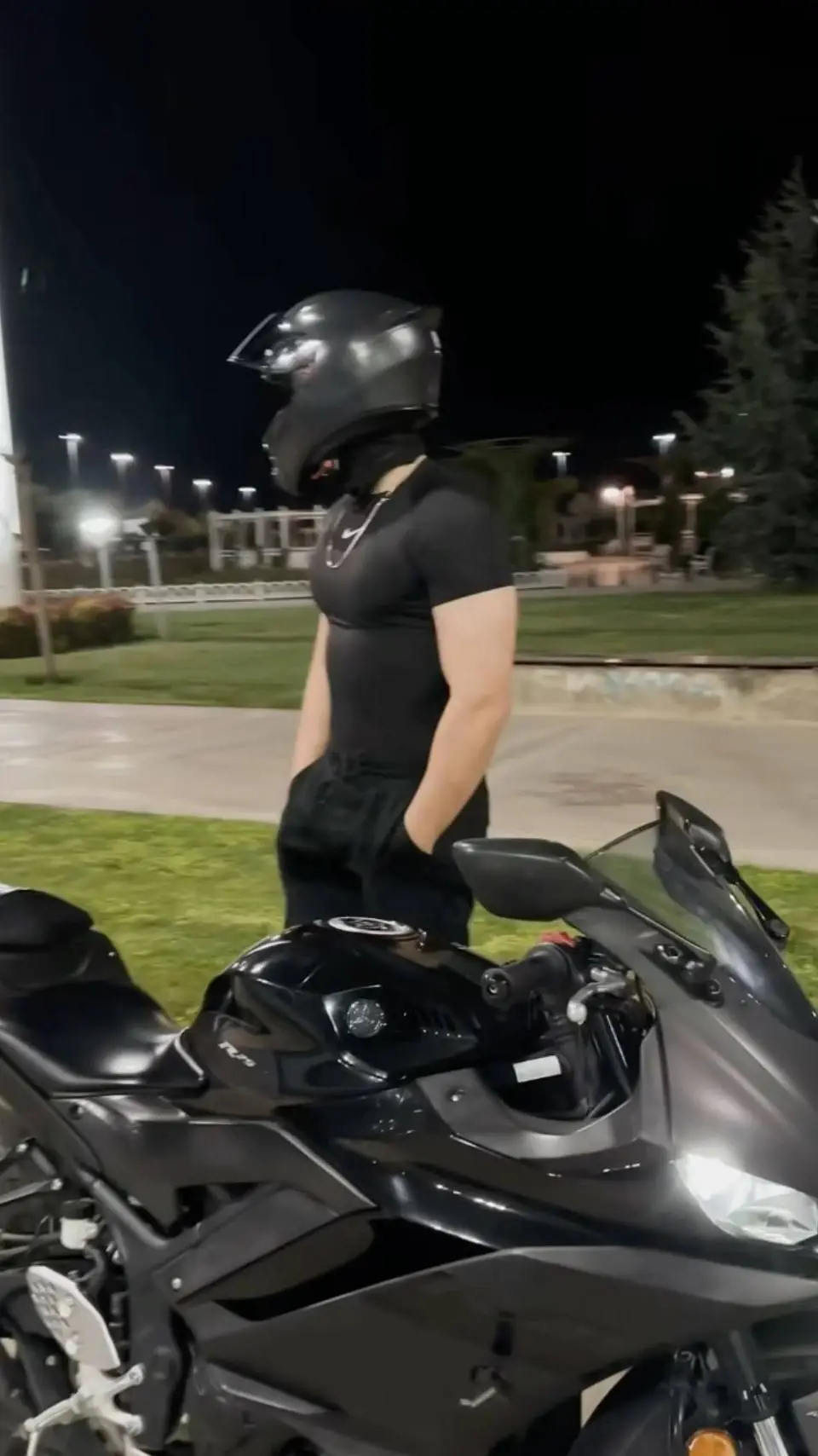 ai character: ☆Leo☆ (biker) background