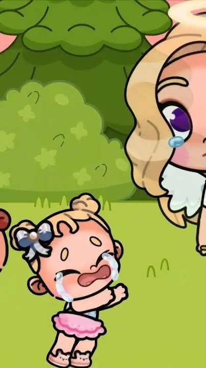 ai character: Avatar World sad  background