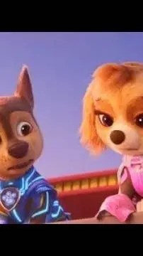 ai character: paw patrol mighty  background