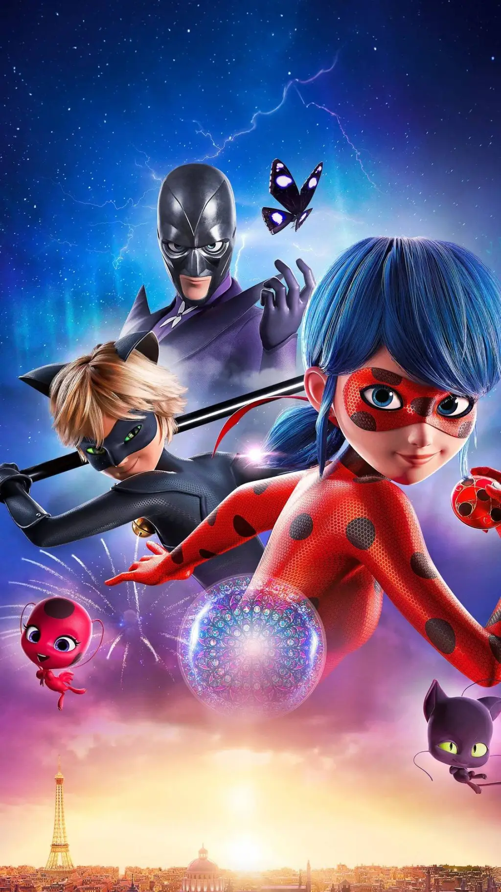 ai character: Miraculous Ladybug background