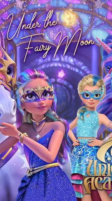 ai character: Under the fairy  background