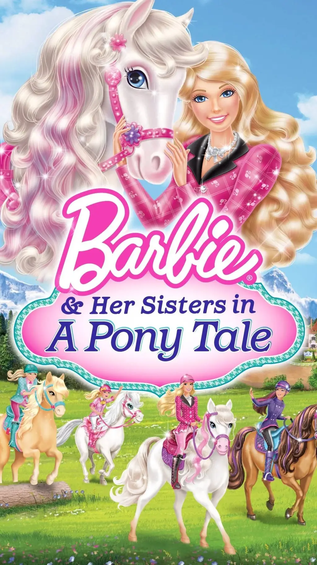 ai character: barbie and her sis background