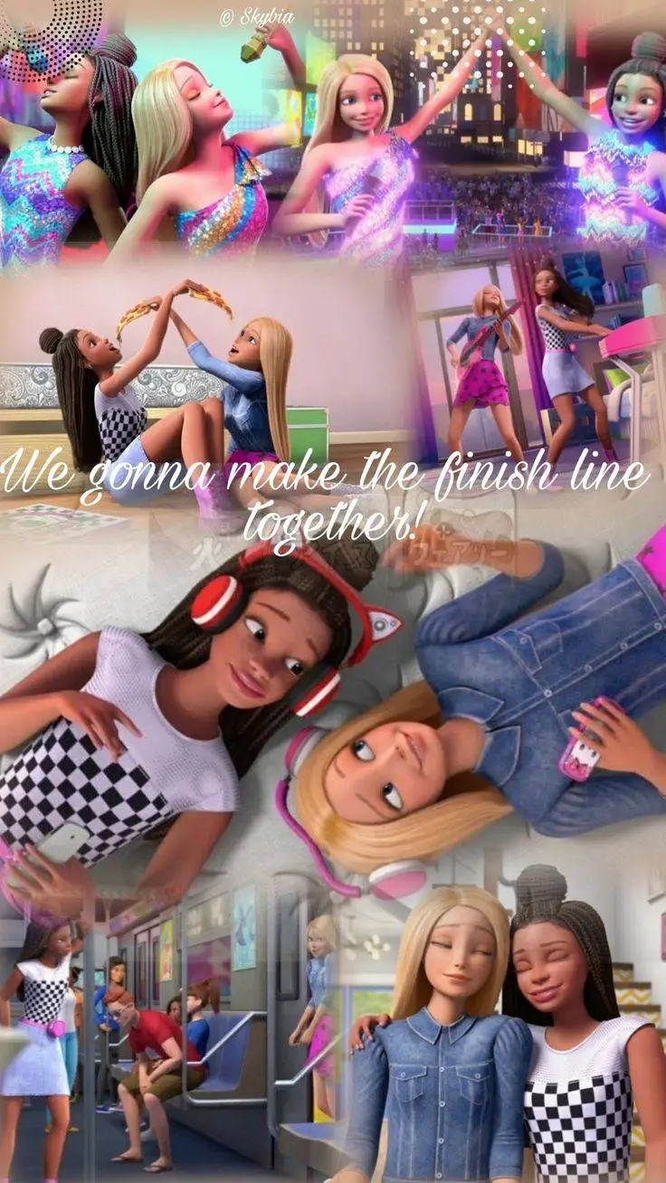 ai character: Barbie Big City  background