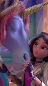 ai character:  Unicorn Academy background