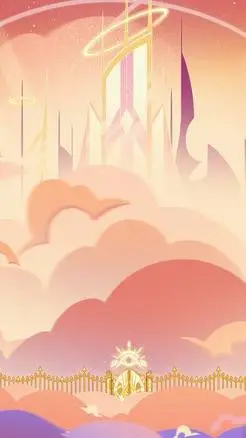 ai character: heaven background