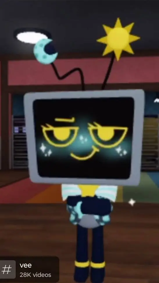ai character: vee boy and vee gi background