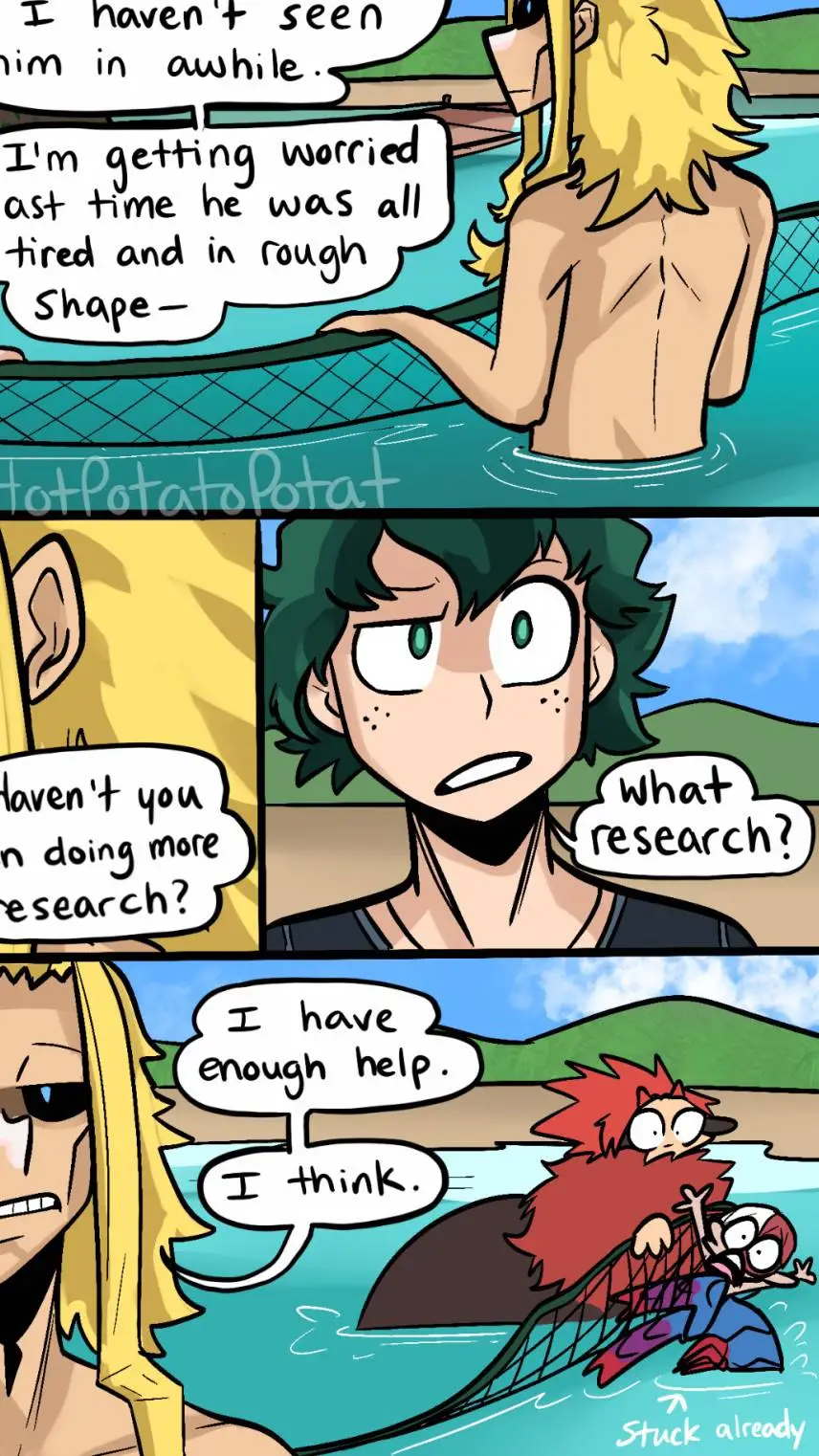 ai character: mermaid Haven mha background