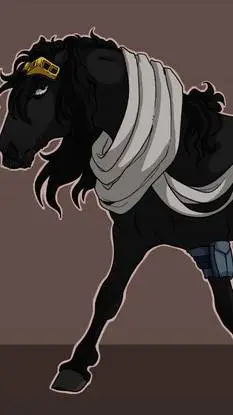 ai character: Mha as HORSES!? background