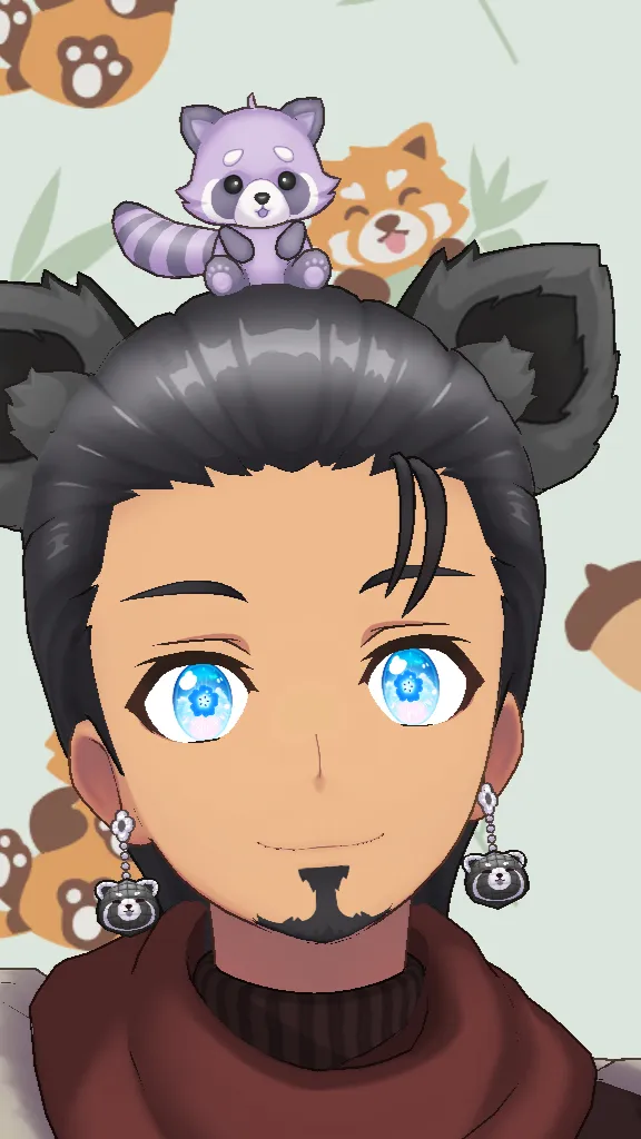 ai character: Separated background