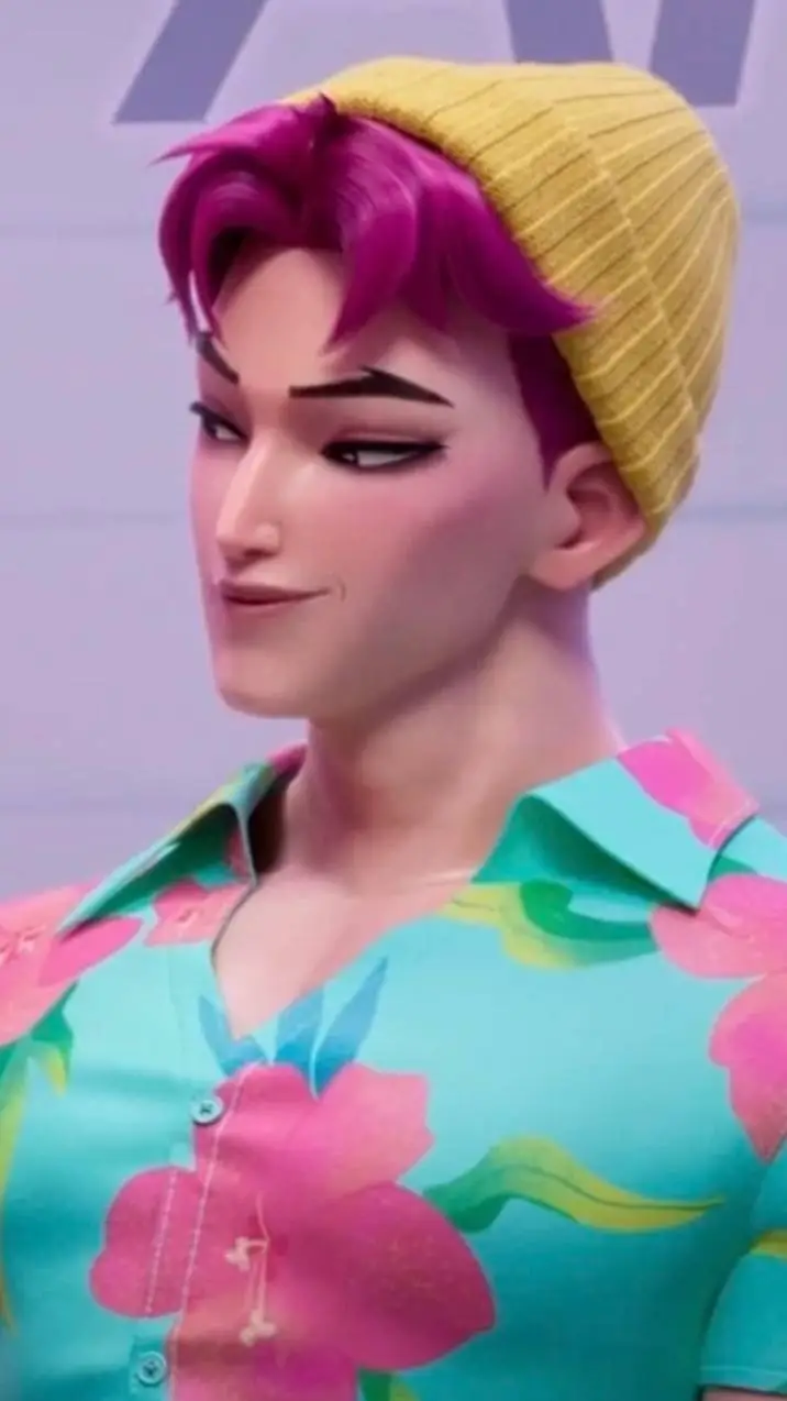 ai character: Abby saja background